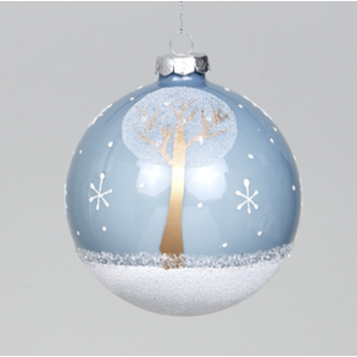 BOLA DE NAVIDAD AZUL