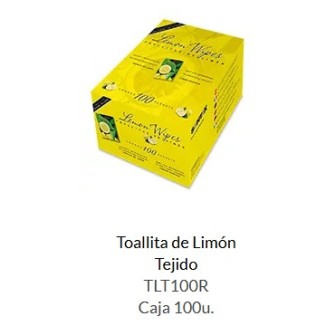 TOALLITAS DE LIMÓN