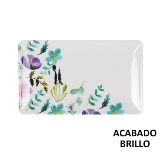 BANDEJA SAKURA MELAMINA 25X15X2 CM