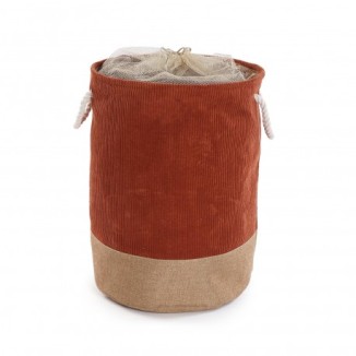 CESTO ROPA TERRACOTA