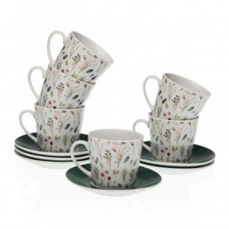 JUEGO DE CAFE/TE SANSA 6 PZ