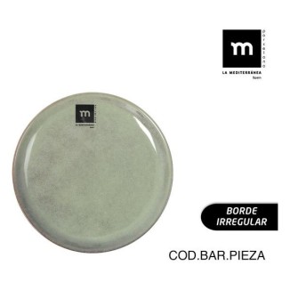 PLATO MACARELLA GREEN 20,5 CM
