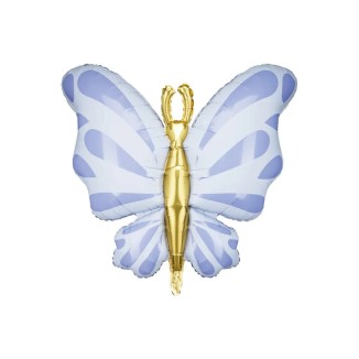 GLOBO FOIL MARIPOSA AZUL XL