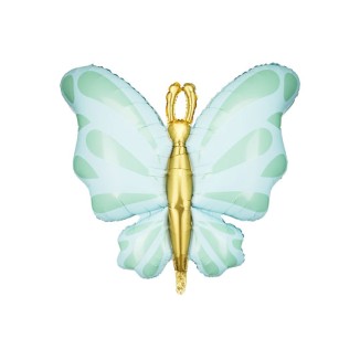 GLOBO FOIL MARIPOSA VERDE XL