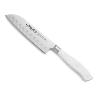 CUCHILLO SANTOKU RIVIERA BLANCO 140 MM