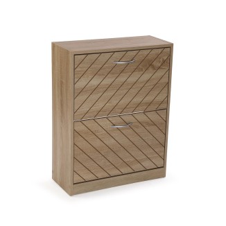 MUEBLE ZAPATERO NIALL CLARO 2 CAJONES