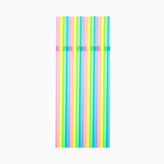 CAÑAS FLEXIBLES ECOCOLOR 21 CM P. 250