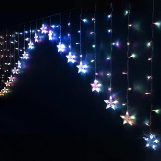 CORTINA ESTRELLAS 215 LED