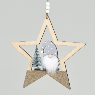 COLGANTE ELFO GRIS
