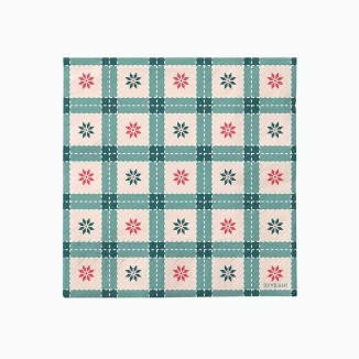 SERVILLETA NAVIDAD MINI COPO DE NIEVE  33X33 CM