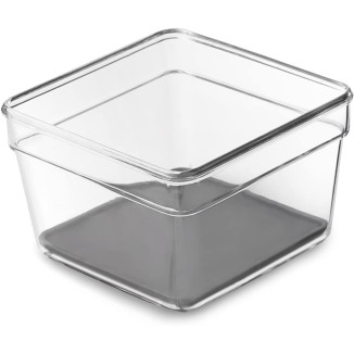 ORGANIZADOR DE CAJONES DE SILICONA Y PLASTICO 8X8X6 CM