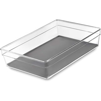 ORGANIZADOR DE CAJONES DE SILICONA Y PLASTICO 22,5X16,5X6 CM