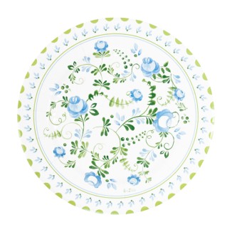 PLATO LLANO FLORAL GRACE 27 CM