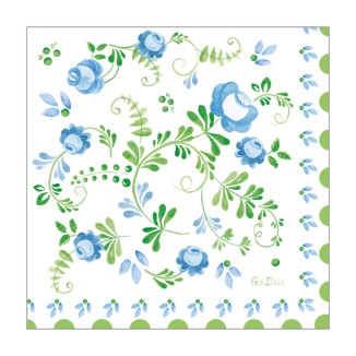SERVILLETA FLORAL GRACE 33X33 CM