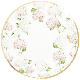PLATO PRESENTACION HORTENSIA 33 CM 6UDS
