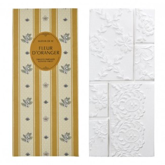 TABLETA PERFUMADA DE YESO FLEUR D´ORANGER SECRET D'ARMOIRE - MATHILDE M