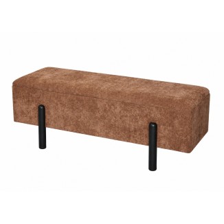 PIE DE CAMA BAÚL KANSAS MARRÓN