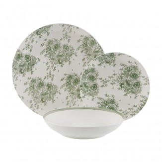 VAJILLA DE PORCELANA BEATRICE 18 PIEZAS