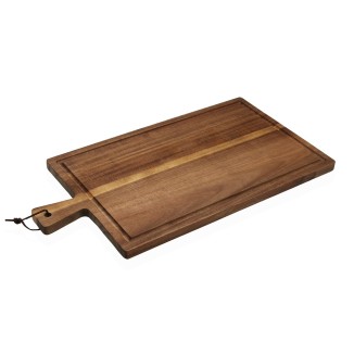 TABLA DE CORTAR GRANDE DE MADERA DE ACACIA 47 CM
