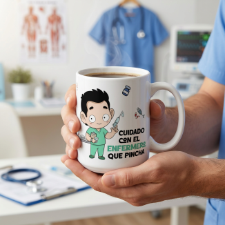 TAZA DE CERÁMICA ENFERMERO...