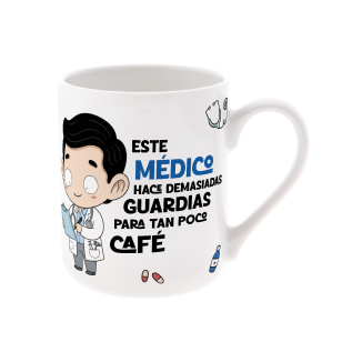 TAZA DE CERÁMICA MÉDICO 330 ML – MALASAÑA