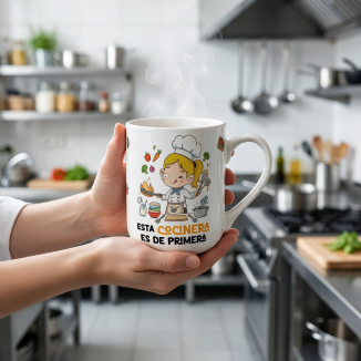 TAZA DE CERÁMICA COCINERA...