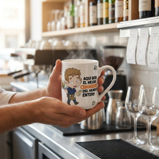 TAZA DE CERÁMICA CAMARERO...