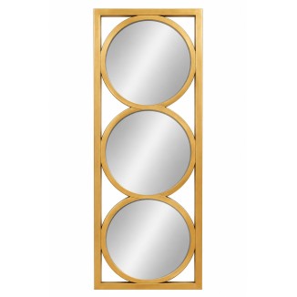 ESPEJO MAASTRICHT ORO 45X120 CM