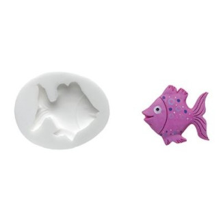 MOLDE SILICONA PEZ