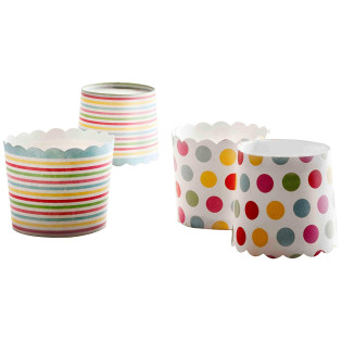 CAPSULA REDONDA COLORES 6 CM (20 UNID.)