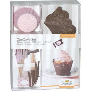 DECOSET PAPEL CUPCAKE CHOCOLATE 24 CAPSULAS