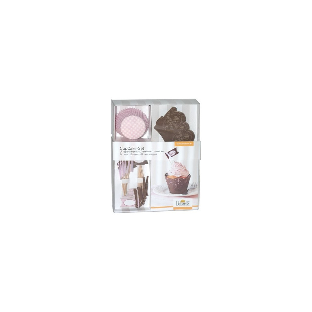 DECOSET PAPEL CUPCAKE CHOCOLATE 24 CAPSULAS