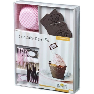 DECOSET PAPEL CUPCAKE CHOCOLATE 24 CAPSULAS