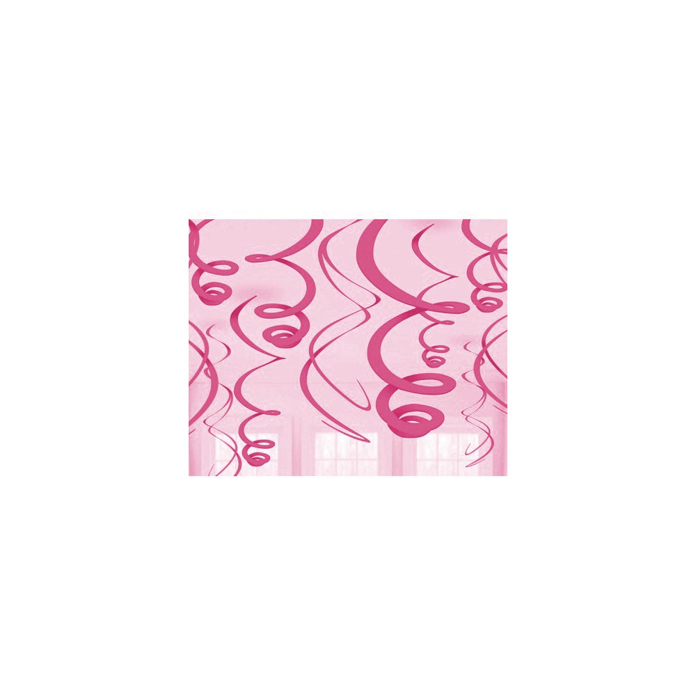 12 COLGANTES ESPIRAL