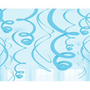 12 COLGANTES ESPIRAL