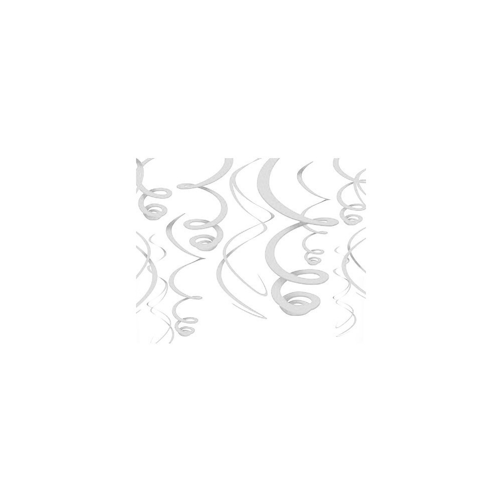 12 COLGANTES ESPIRAL