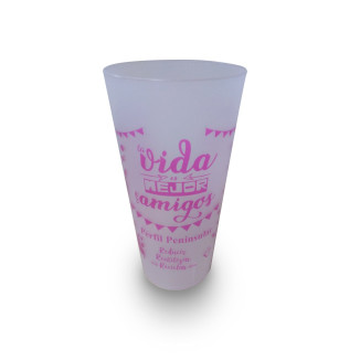 VASO REUTILIZABLE POLIPROPILENO 600ML (10 UNID.)