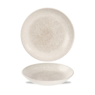 BOWL COUPE RAKU AGATE GREY