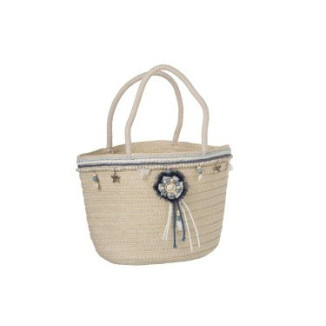 BOLSO  PERLAS BORLAS Z/CRE 44X15