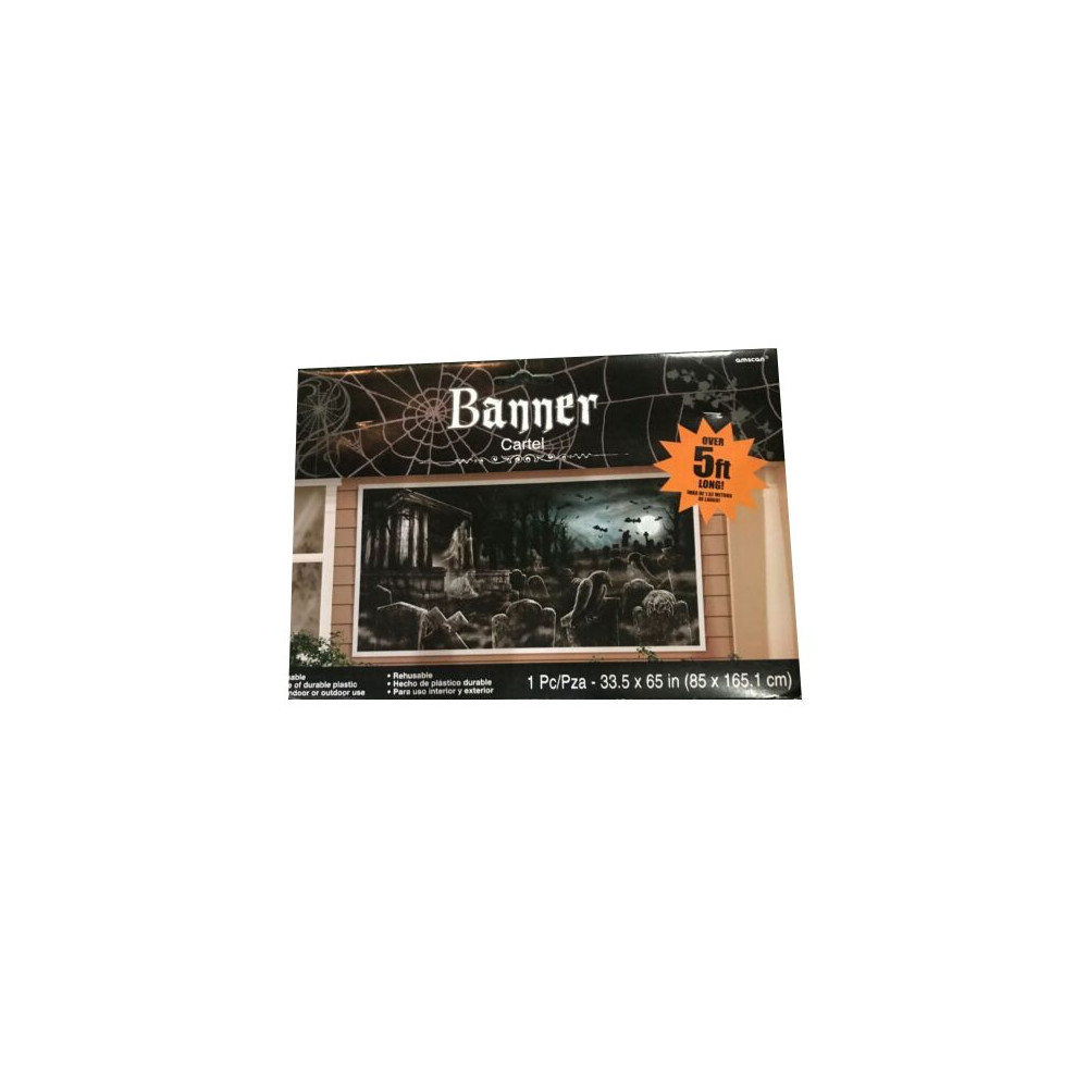 BANNER CEMENTERIO 165X84 CM