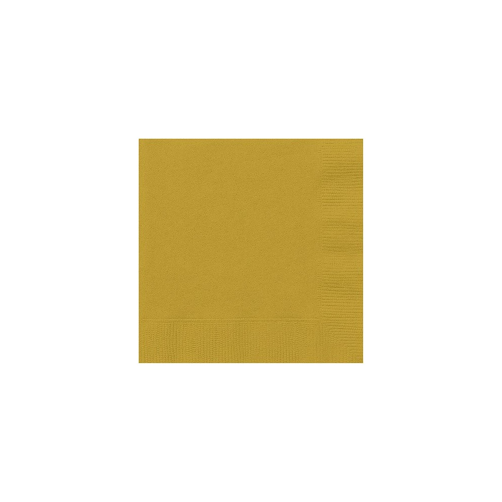 SERVILLETA ORO 33X33 (20 UNID.)