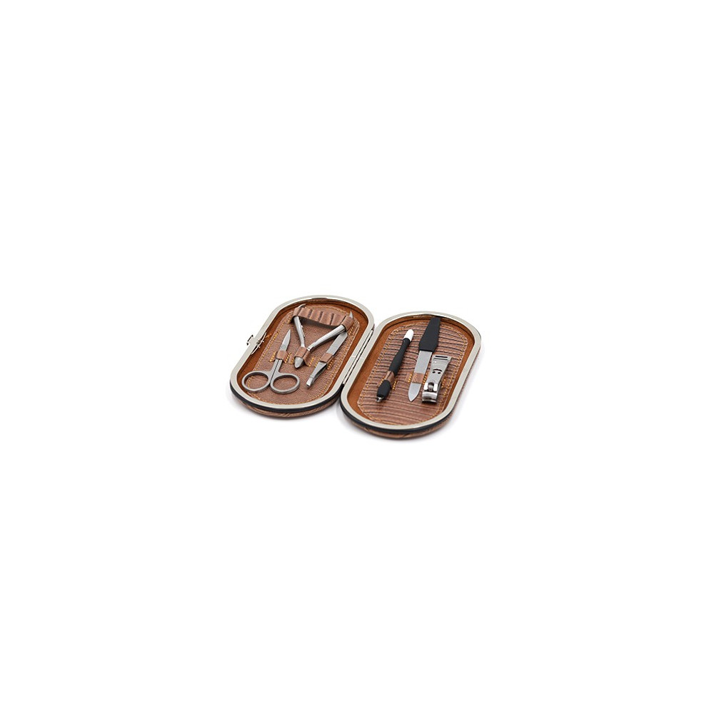 ESTUCHE MANICURA OVAL SERPIENTE
