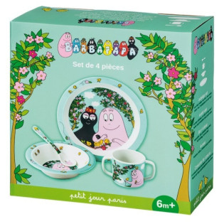VAJILLA BARBAPAPA 4 PZ