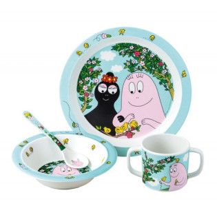 VAJILLA BARBAPAPA 4 PZ