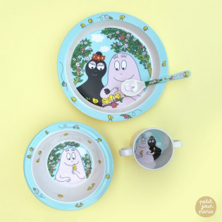 VAJILLA BARBAPAPA 4 PZ