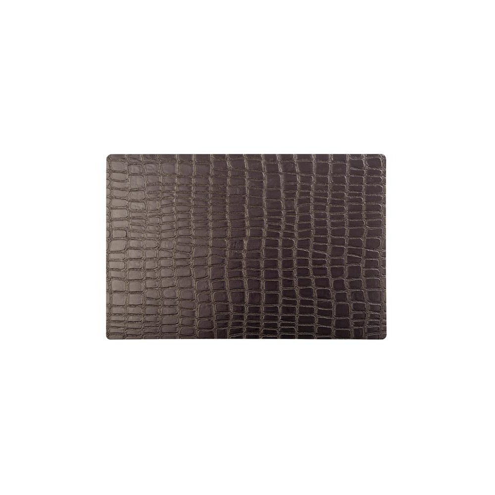 MANTEL INDIVIDUAL PVC MARRON 45X33 CM (APS)