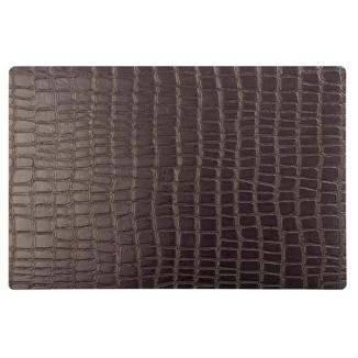 MANTEL INDIVIDUAL PVC MARRON 45X33 CM (APS)