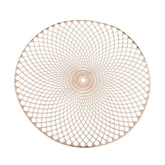 SALVAMANTEL PVC ORO 38 CM