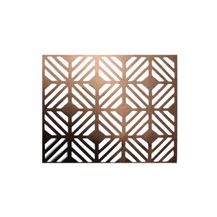 MANTEL INDIVIDUAL PVC COBRE ROMBOS (VIEJO VALLE)