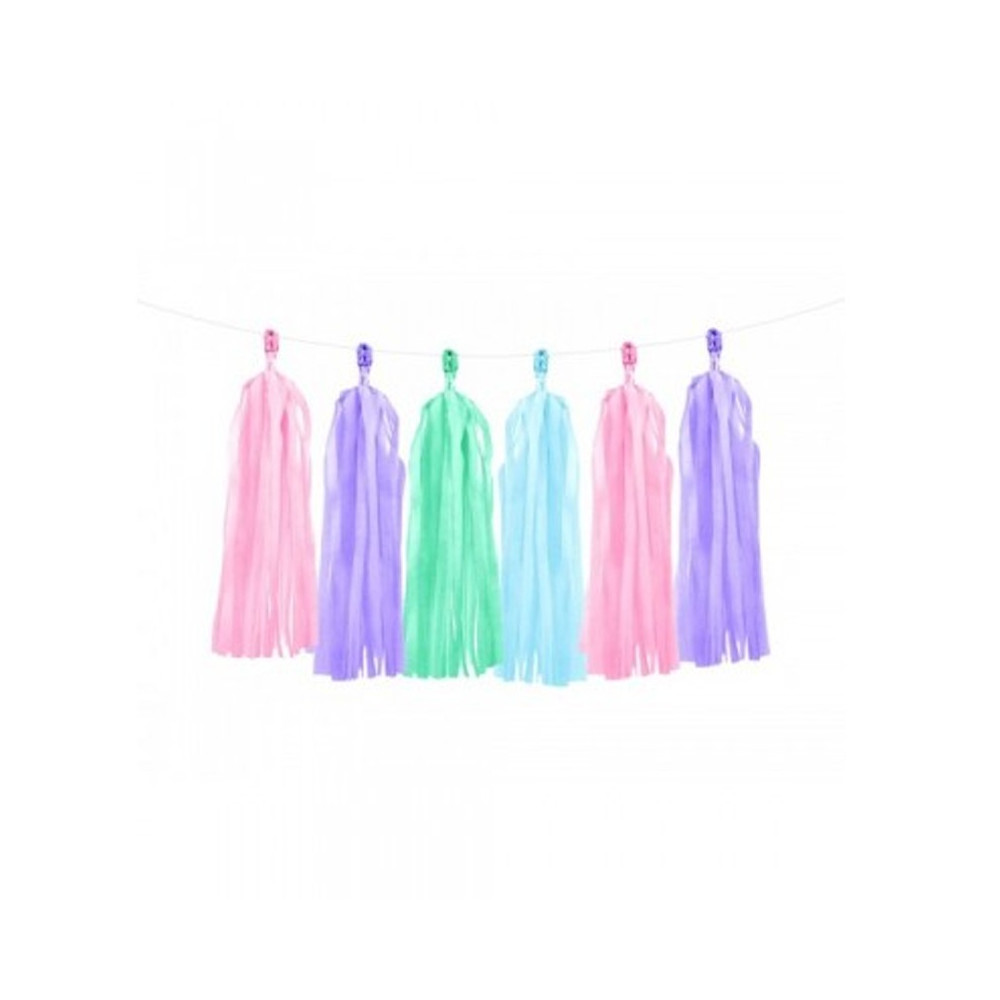 GUIRNALDA TASSEL PASTEL 1.5 MT